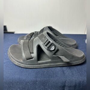 Chaco | Black Adjustable Kids Slide Sandals| Size 3